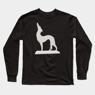 Pat the dog statue Long Sleeve T-Shirt